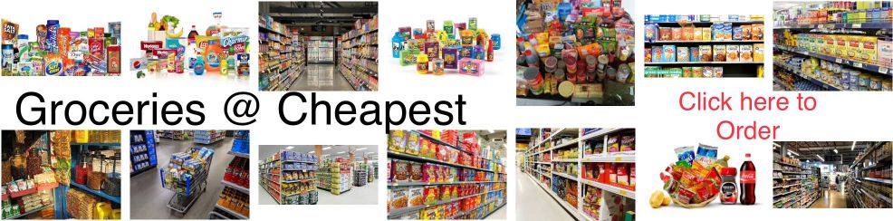 Groceries at Cheapest